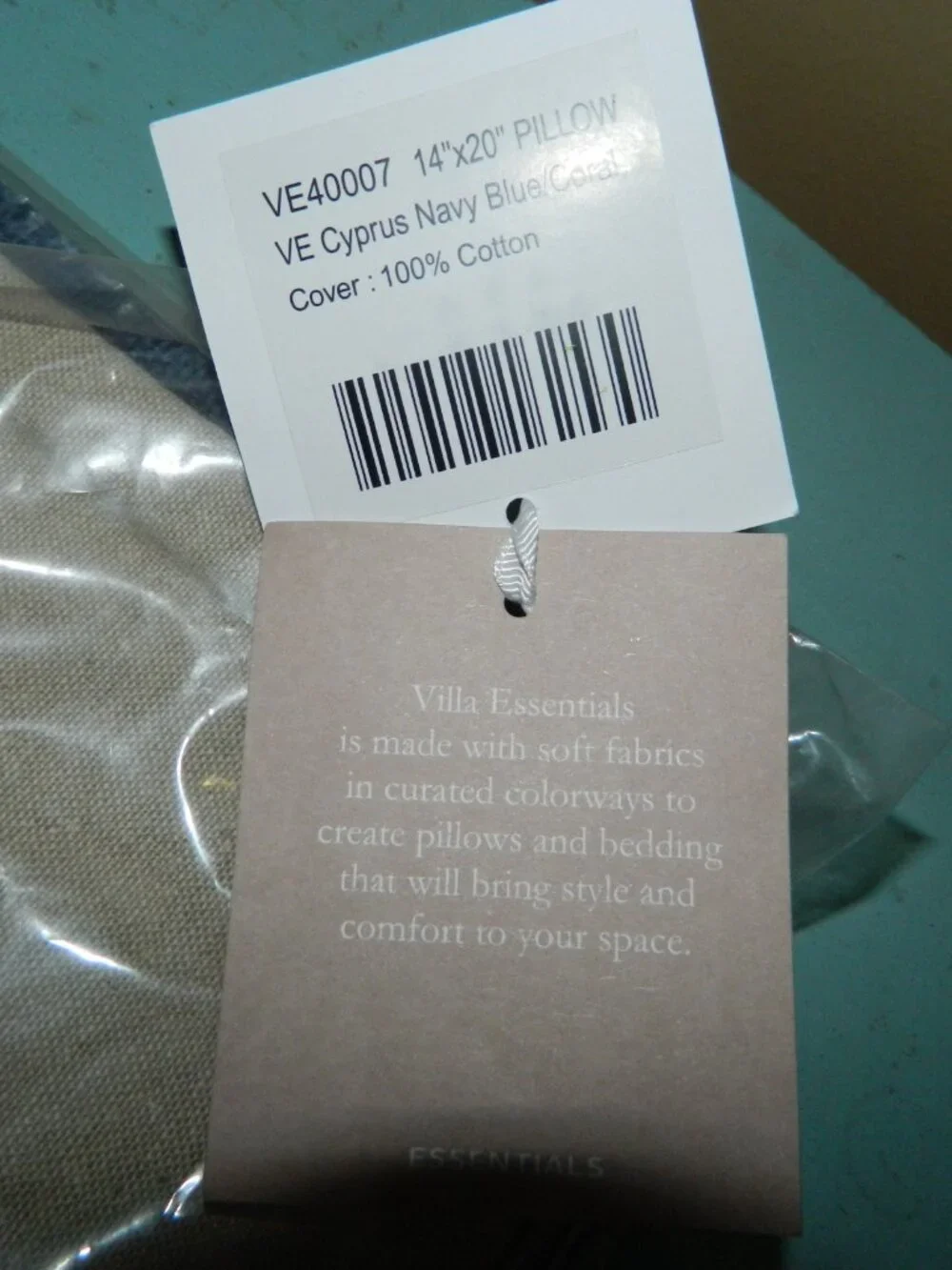 Pottery Barn/Villa Clover LUMBAR Pillow Cover 14